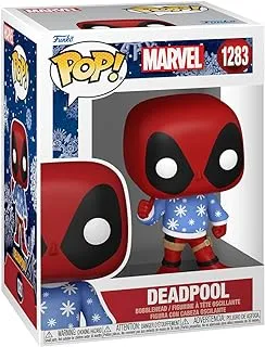 Funko Pop! Marvel: Holiday - Deadpool - (SWTR) - Marvel Comics - Collectable Vinyl Figure - Gift Idea - Official Merchandise - Toys for Kids & Adults - Movies Fans - Model Figure for Collectors