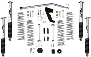 Rubicon Express R-ERE7122M 3.5 Inch Standard Coil Lift Kit with Mono Tube Shocks - Jeep Wrangler JK 2-Door