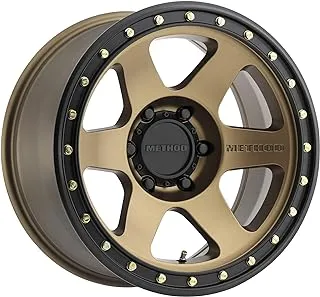 Method Race Wheels MRWMR31078516900 - MR310 Con 6, 17X8.5 with 6 on 135 Bolt Pattern - Bronze with Black Lip - Ford F-150 (2004-2022) / SVT Raptor (2010-2022)