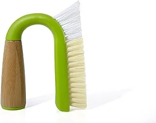 Full Circle Grunge Buster Grout & Tile Scrub Brush, Green