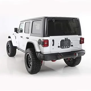 Poison Spyder 19-04-013P1 Tire Carrier Delete Plate with Camera Mount (Black) - Jeep Wrangler JL (2018-2022)