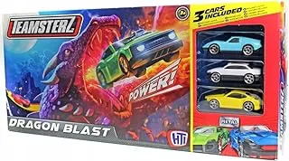 Teamsterz Beast Machine Dragon Blast Trackset PlaySet with 3 Cars