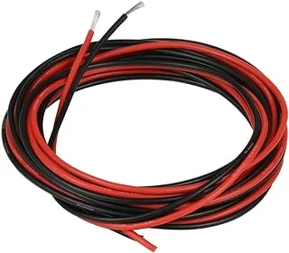 BNTECHGO 18 Gauge Flexible Silicone Wire 10 ft Red and 10 ft Black 200 deg C 600V Tinned Copper Wire