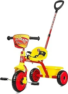 Spartan Disney Cars Tricycle with Pushbar