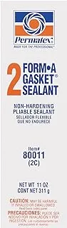 Permatex 80011 Form-A-Gasket #2 Sealant, 11 oz.