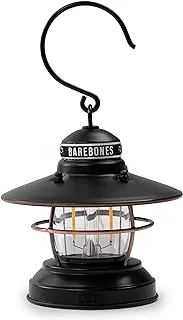 Barebones Edison Mini Lantern - Vintage Adjustable Camping Light, USB LED Light, Lantern for Outdoors (Antique Bronze)