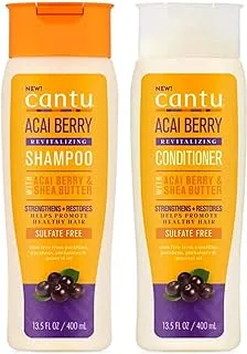 Cantu Acai Berry Shampoo Revitalizing 13.5 Ounce (400ml)