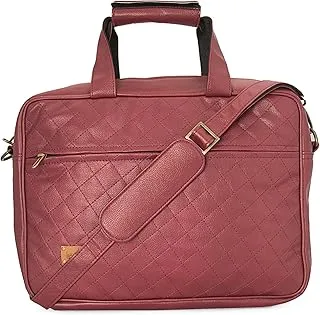 Enew Leatherite Laptop Messenger Bag 14Inch 8Ltr (Wine)