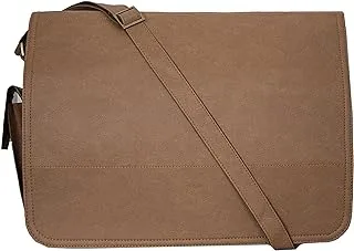 ENEW Insignia Laptop Messenger Bag (Caramel)