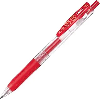 Zebra Sarasa JJB15 0.7mm Gel Ink Pen (Box Set) - Red, 10 Pieces