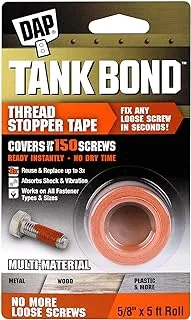 DAP Tank Bond Thread Stopper Tape: 5/8 in. x 5 ft. (Orange)