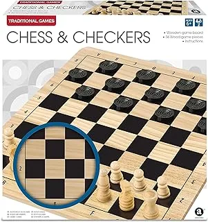 MA Wood Chess & Checkers