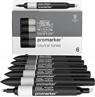 Winsor & Newton PROMARKER 6 NEUTRAL TONES SET