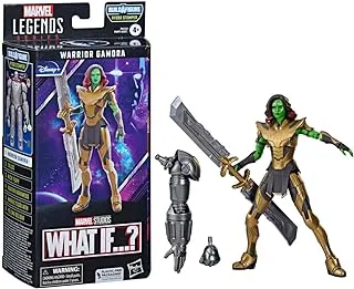 Hasbro Marvel Legends Series Warrior Gamora, What If...? Collectible 6 Inch Action Figures, Ages 4 and Up