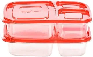 Lock & Lock 2-Piece Ezlock Rectangle Container - 965 ml