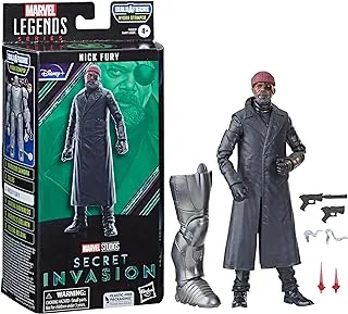 Hasbro Marvel Legends Series Nick Fury, Secret Invasion Collectible 6 Inch Action Figures, Ages 4 and Up