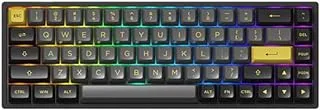 Akko 3068B Plus Wireless Mechanical Keyboard, Black/Gold