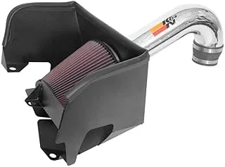 K&N Cold Air Intake Kit: Increase Acceleration & Towing Power, Guaranteed to Increase Horsepower up to 15HP: Compatible with 5.7L, V8, 2019-2020 RAM/DODGE (1500), 77-1578KP