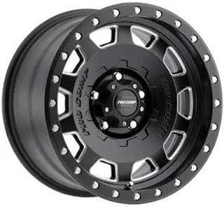 Pro Comp Hammer Series 60 Wheel for Toyota Tundra/Land Cruiser, 18 Inch x 9 Inch Size, Satin Black Milled