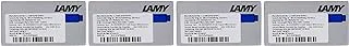 Lamy Fountain Pen Ink Cartridges, Blue Ink, Pack of 20 (LT10BLB)