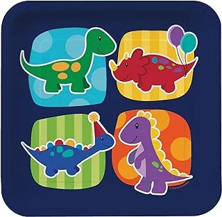 Creative Converting Hanging Dino Decor New Year Countdown Banner 8-Pack