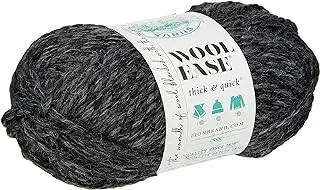 Lion Brand Yarn Company 640-149 Ball of yarns & amp; agrave; knitting, Charcoal