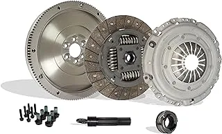 SOUTHEASTCLUTCH Clutch Kit Compatible With TT Golf Beetle Jetta Gls Glx Gti Tdi Base Gl Sportline Sport 1998-2006 1.8L l4 GAS DOHC 1.9L L4 DIESEL SOHC Turbocharged (FWD; 5 speed only; 17-059SMF)