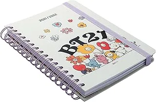 Grupo Erik BT21 Calendar for the 20212022 school year (white)