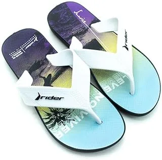 RIDER WAY GRAPHICS MEN'S FLIP FLOPS mens Flip-Flop