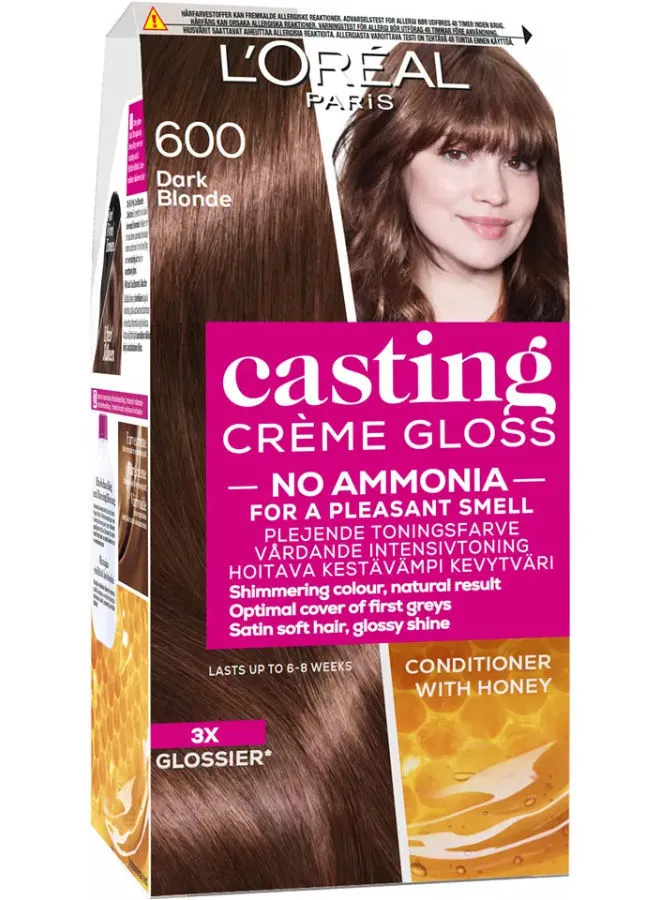 لوريال باريس Casting Creme Gloss 600 Dark Blonde 48 + 72 + 60ml