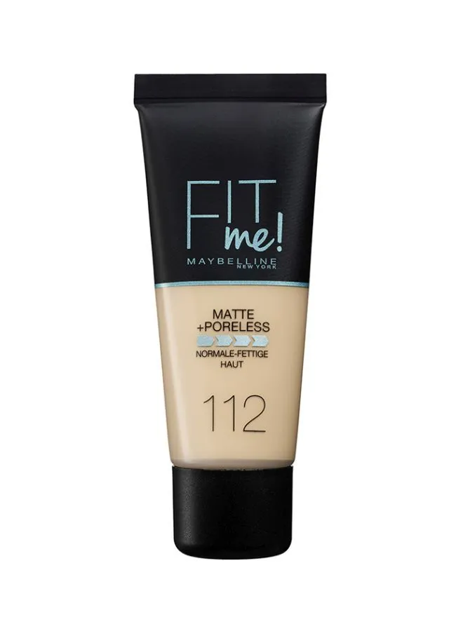 MAYBELLINE NEW YORK Maybelline New York Fit Me Matte + Poreless 112 Soft Beige