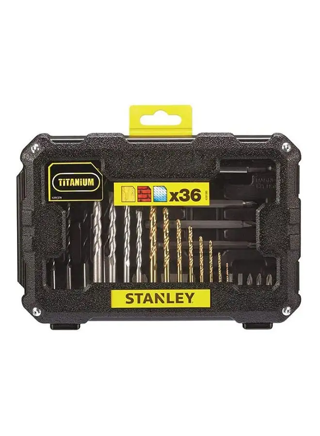 Stanley STANLEY STA7222-XJ 36 PIECEDRILLING AND SCREWDRIVING SET