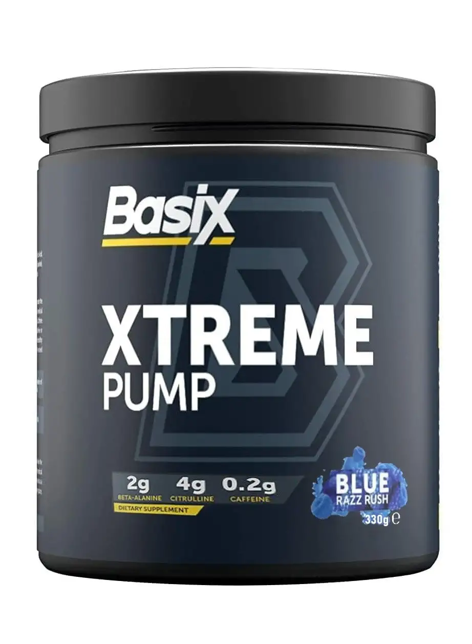 Basix Basix Xtreme Pump Blue Razz Rush 330G