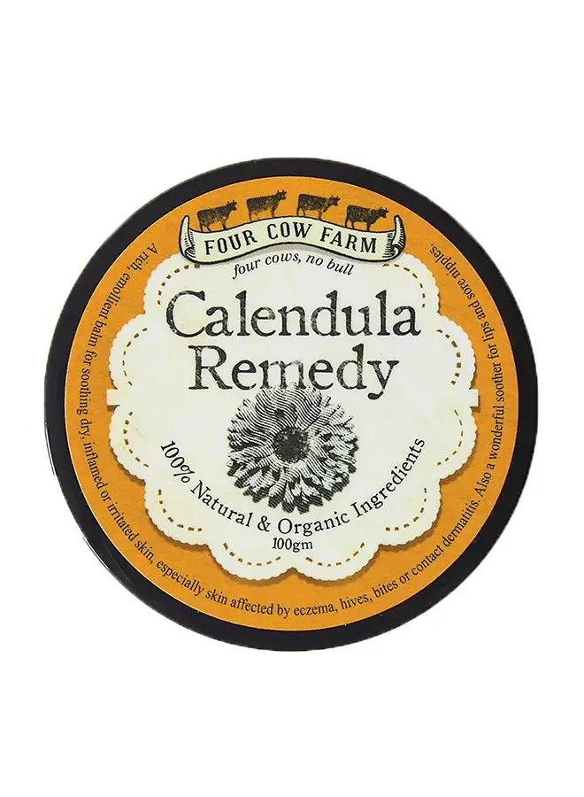 Four Cow Farm Natural And Organic Calendula Remedy Balm - 100g