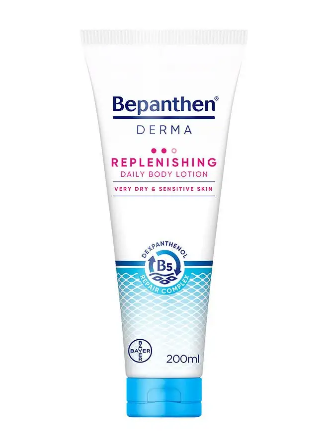 Bepanthen Derma Replenishing Daily Body Lotion, 200 ml Tube