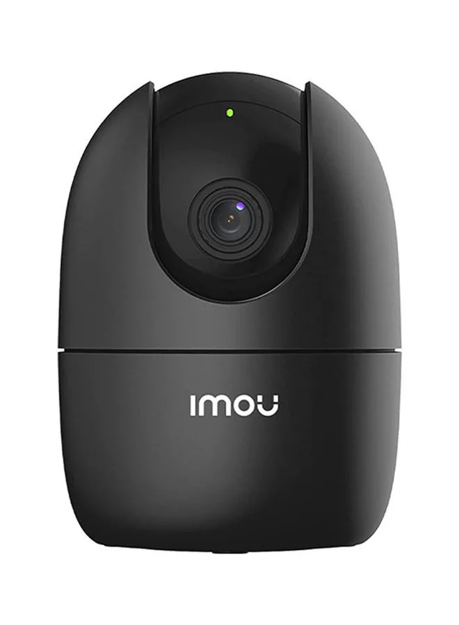 كاميرا أمان IMOU 1080P FHD 360 درجة (أسود) ， دعم بطاقة SD حتى 256 جيجا بايت ، وضع الخصوصية ， مساعد جوجل أليكسا كشف الإنسان بالذكاء الاصطناعي ， 2-Way Night Vision Ranger2 Black