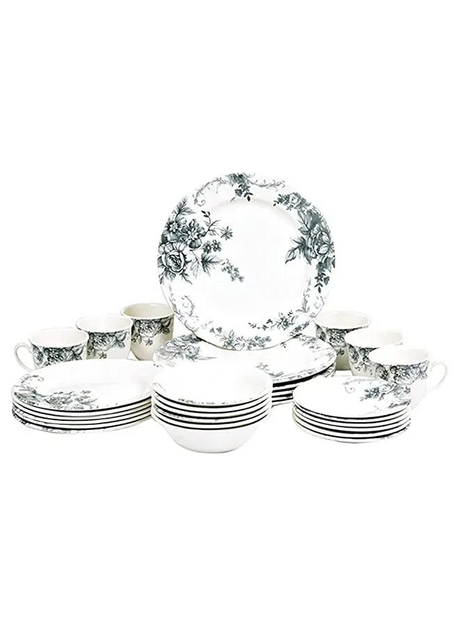 Claytan Claytan Gorgs Gry Dinner Set 24 pcs