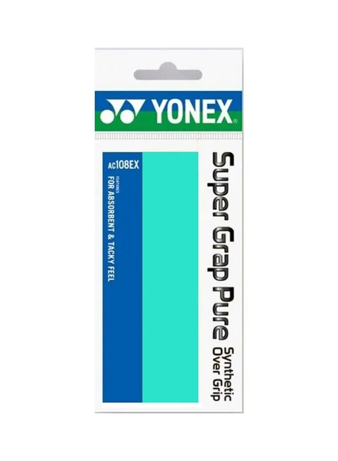 Yonex AC108EX Super Grap Pure Badminton Racquet Grip, Green