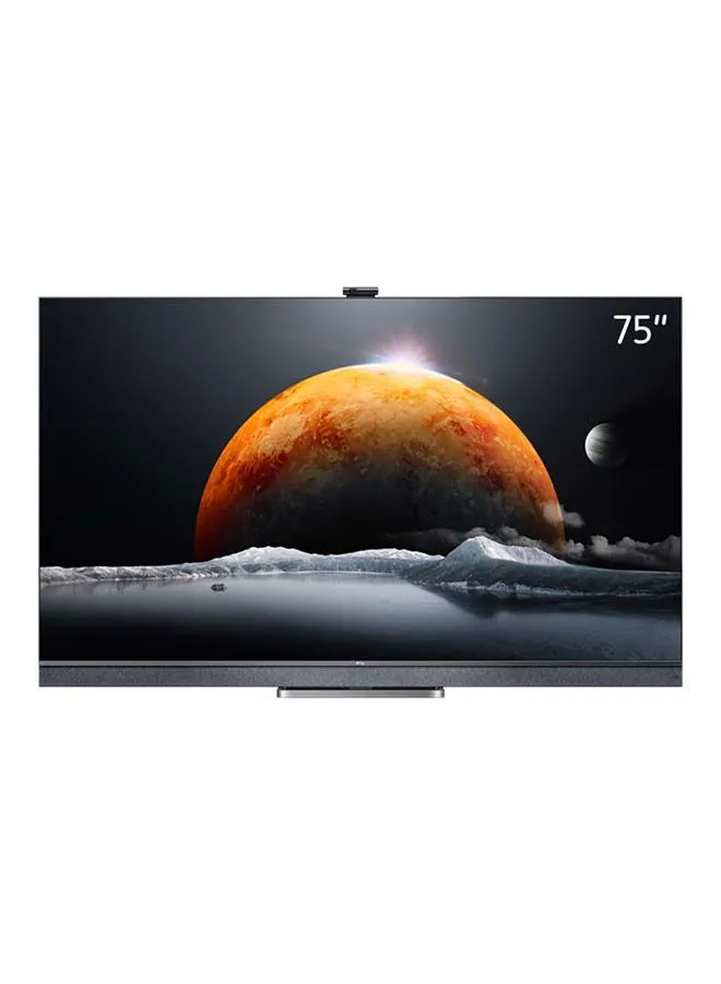 تلفزيون تي سي إل 75 بوصة Q-LED/MINI LED 4K أندرويد ذكي UHD مع مكبرات صوت أونكيو 75C825 أسود