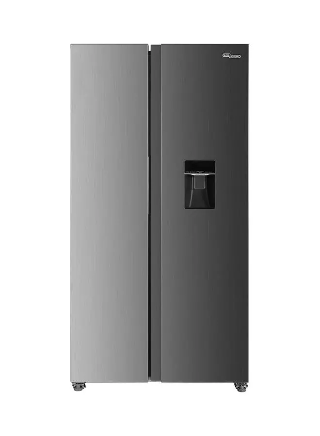 SUPER GENERAL Side-By-Side Refrigerator-Freezer 880 Liters Gross Capacity With Water Dispenser Dual Inverter Compressor SGR880SBS Inox