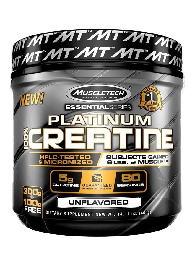 MuscleTech Platinum 100% Creatine 400G