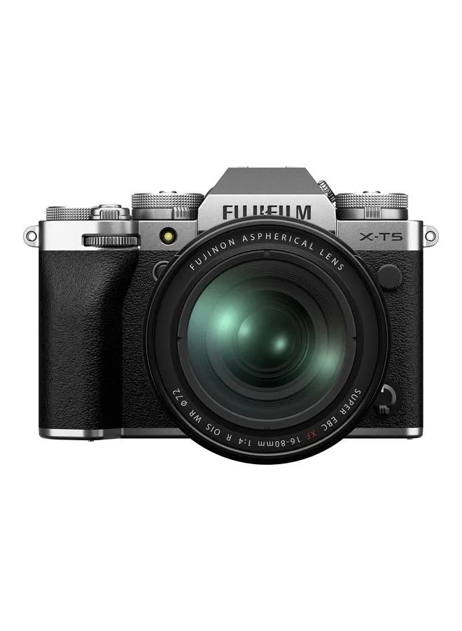 FUJIFILM X-T5 Mirrorless Camera with 16-80mm Lens