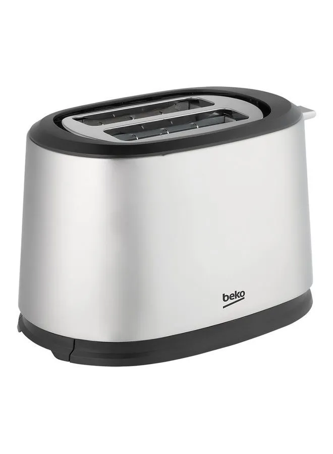 Beko Toaster, 2 Slot, Defrost, Reheat, Cancel Function, 7 Browning level 850 W TAM6201I Stainless Steel