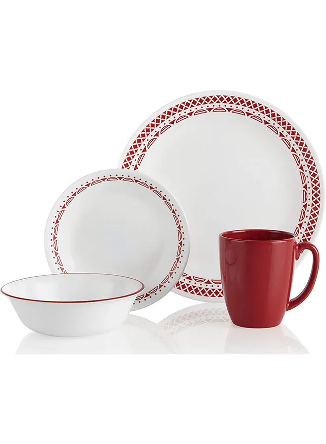 Corelle Corelle 16 Pieces Classic Dinner Set Cordoba 1135282