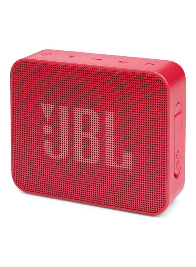 JBL Go Essential Portable Waterproof Speaker Original Jbl Pro Sound Big Audio And Rich Bass Ipx7 Waterproof Wireless Streaming 5 Hours Of Battery Red