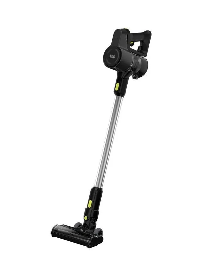 Beko Cordless Vacuum Cleaner | DC Motor | 550 ML Dust-Bin Capacity | Electrical Turbo Brush with LED Light | 2 Suction Mode | Pet Brush 150 W VRT 51225 VB Black