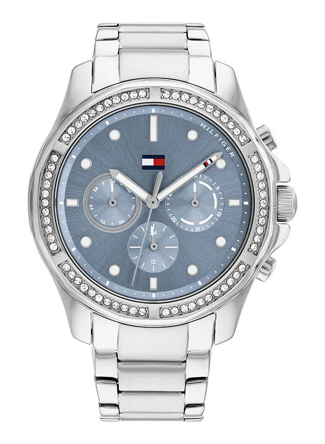 TOMMY HILFIGER Women's Analog Round Shape Stainless Steel Wrist Watch 1782569 - 41 Mm