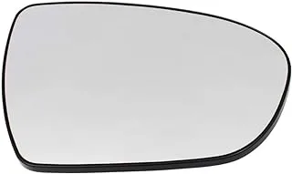 Brock Replacement Passengers Side View Mirror Glass & Base Heated compatible with Optima 876212T110