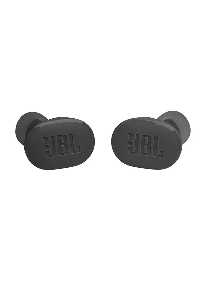 سماعات أذن JBL Tune Buds لاسلكية حقيقية لإلغاء الضوضاء صوت جهير نقي بلوتوث 5.3 مع Le Audio Active مع تقنية Smart Ambient 4 Mic للحصول على أسود نقي