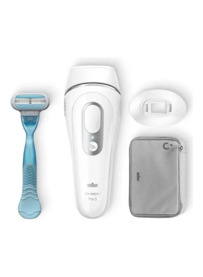 BRAUN Silk-expert Pro 3 PL3121 IPL with 3 extras: precision head, Venus razor, zip pouch Multicolor